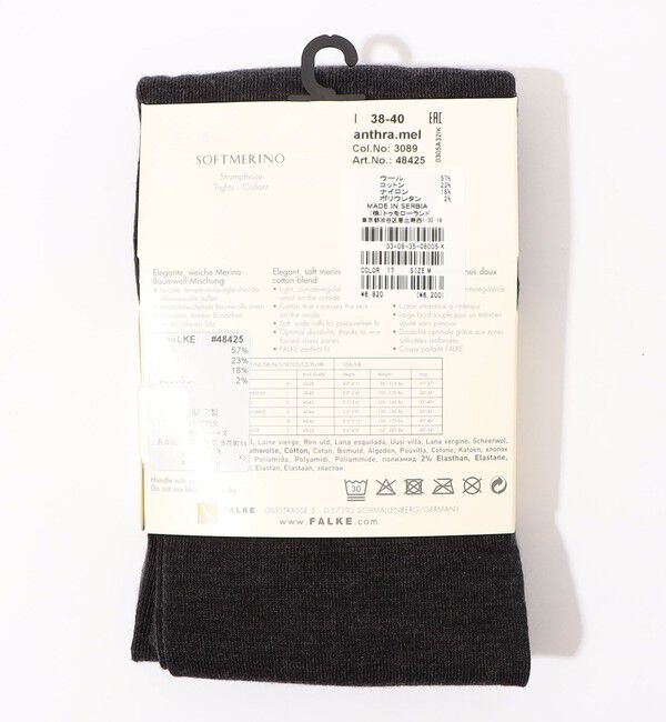 TOMORROWLAND GOODS「FALKE SOFTMERINO タイツ」|タイツ・ストッキング|