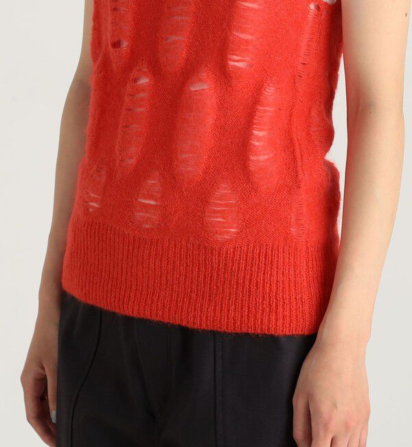 Edition「ベビーアルパカ ニットキャミソール」|キャミソール|