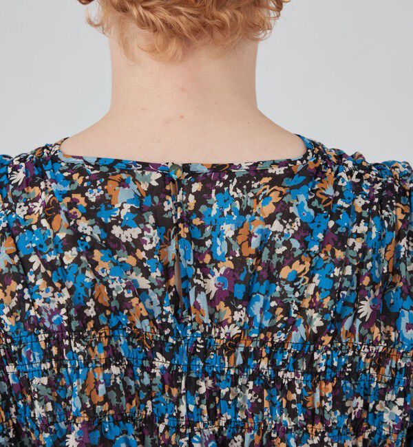 SOULEIADO「コットンプリント シャーリングブラウス」|シャツ・ブラウス|