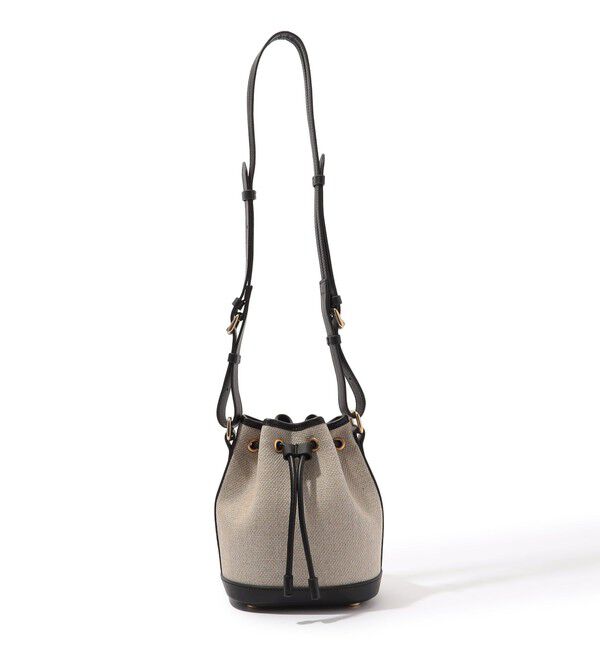 TOMORROWLAND GOODS「SegeN ファブリックコンビ ドローストリングバッグ」|ショルダー・メッセンジャー|