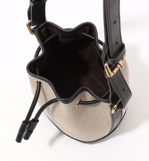 TOMORROWLAND GOODS「SegeN ファブリックコンビ ドローストリングバッグ」|ショルダー・メッセンジャー|