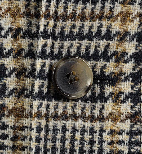 TOMORROWLAND BUYING WEAR「【別注】CARUSO ウールグレンチェック ショートブルゾン」|ブルゾン・スタジャン|