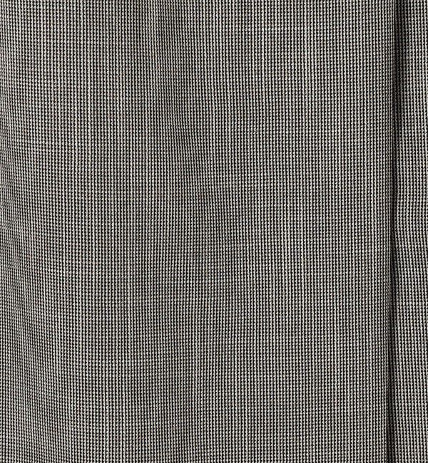 Ballsey「【WEB先行予約】ミックススラブストレッチ マキシラップスカート」|タイト|