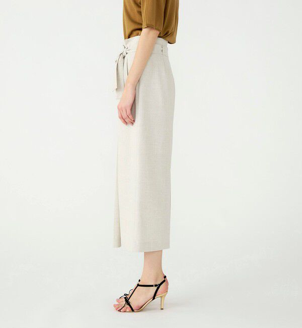 Ballsey「【WEB先行予約】ミックススラブストレッチ マキシラップスカート」|タイト|