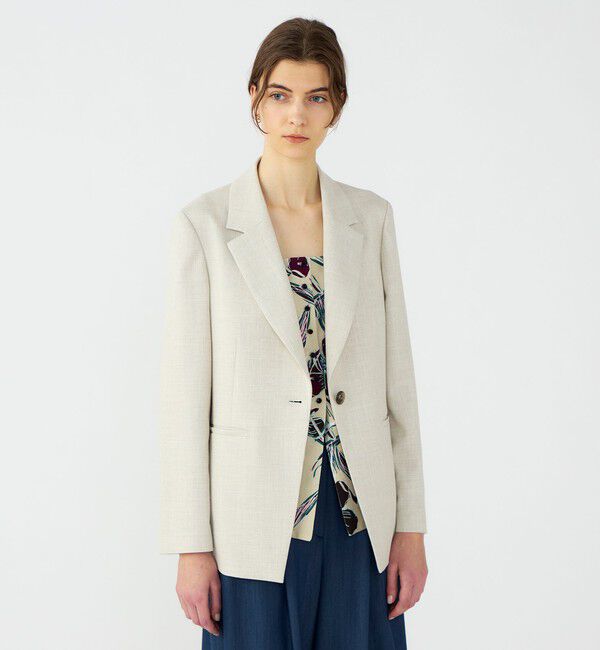 Ballsey「【WEB先行予約】ミックススラブストレッチ 1Bテーラードジャケット」|テーラードジャケット|