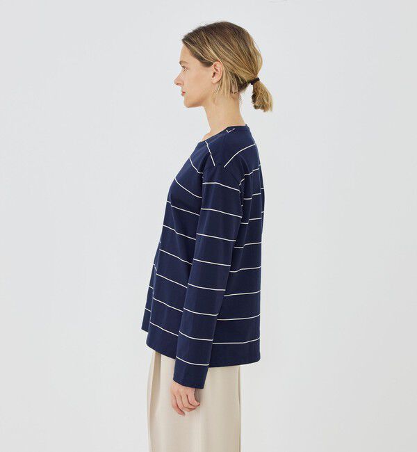 GALERIE VIE「ファインコットン クルーネックプルオーバー」|Tシャツ・カットソー|