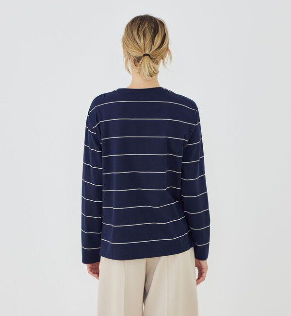 GALERIE VIE「ファインコットン クルーネックプルオーバー」|Tシャツ・カットソー|