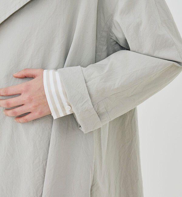 GALERIE VIE「パラシュートクロス スタンドカラーコート」|その他|