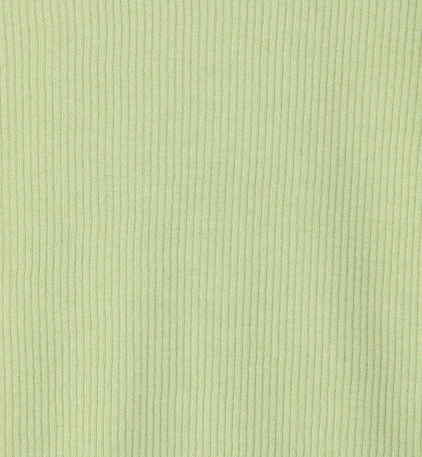 GALERIE VIE「ギザコットンリブ クルーネックプルオーバー」|ニット・セーター|