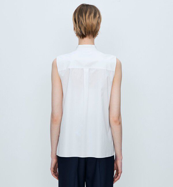 TOMORROWLAND collection「ケミカルフラワーレース ノースリーブブラウス」|シャツ・ブラウス|