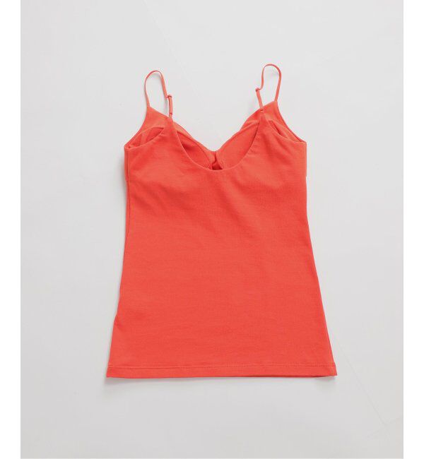EMILYWEEK「【RESET】オーガニックコットン混 ブラキャミソール（オレンジレッド）」|インナー|