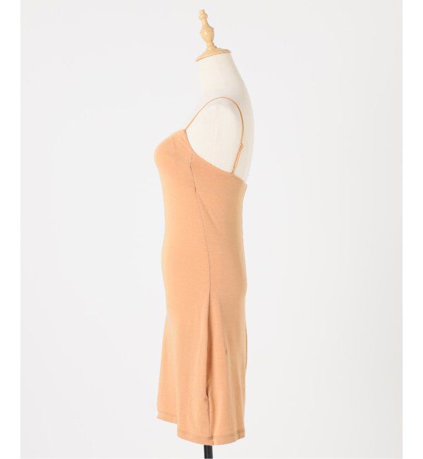 EMILYWEEK「【ACTIVE】Bamboo ストレッチロングキャミソール（ブラック、アンバー）」|インナー|