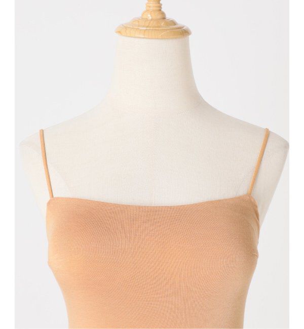 EMILYWEEK「【ACTIVE】Bamboo ストレッチロングキャミソール（ブラック、アンバー）」|インナー|