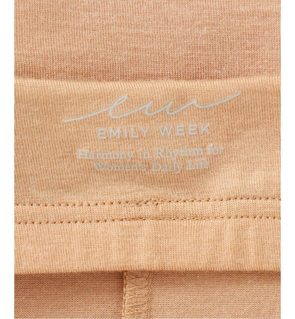 EMILYWEEK「【ACTIVE】Bamboo ストレッチロングキャミソール（ブラック、アンバー）」|インナー|