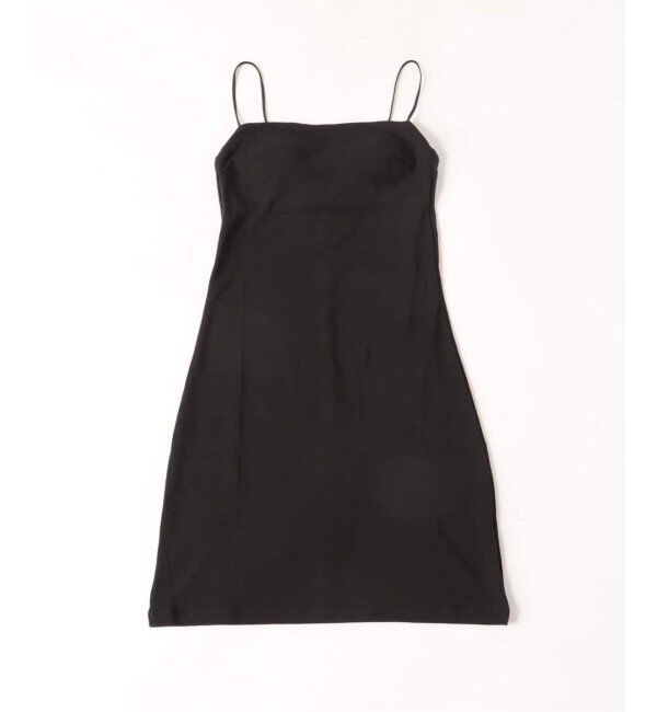 EMILYWEEK「【ACTIVE】Bamboo ストレッチロングキャミソール（ブラック、アンバー）」|インナー|