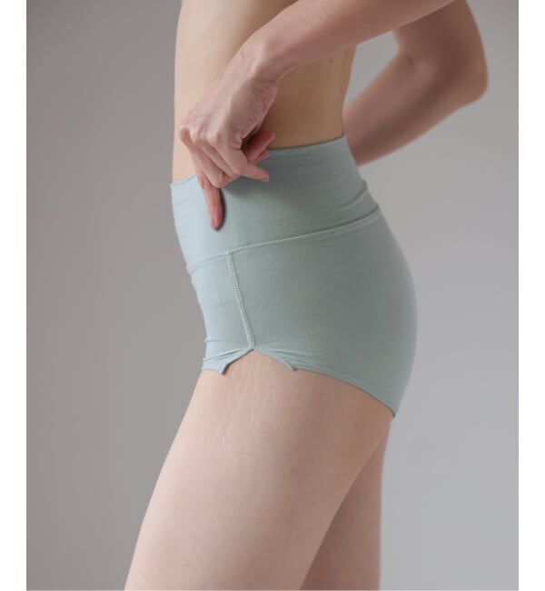 EMILYWEEK「【NEUTRAL】オーガニックコットン混カバレッジショーツ（サックス）」|インナー|