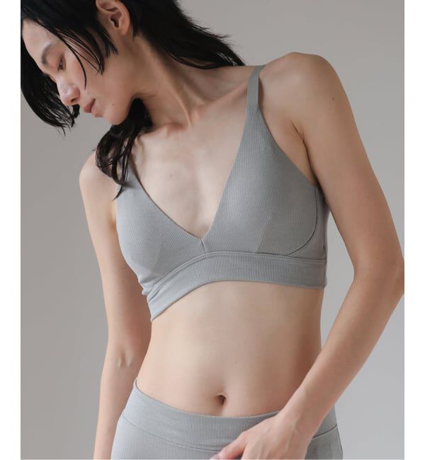 EMILYWEEK「【BALANCE】リヨセル/シルク プランジブラ」|インナー|グリーン