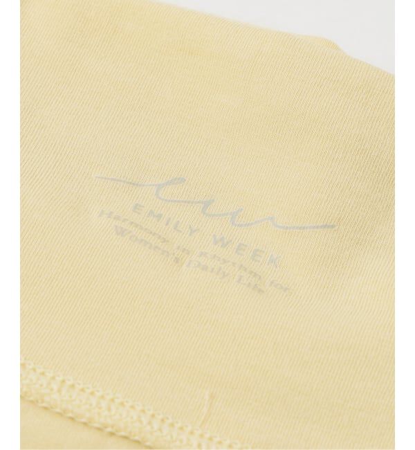 EMILYWEEK「【NEUTRAL】オーガニックコットン混カバレッジショーツ（イエロー）」|インナー|