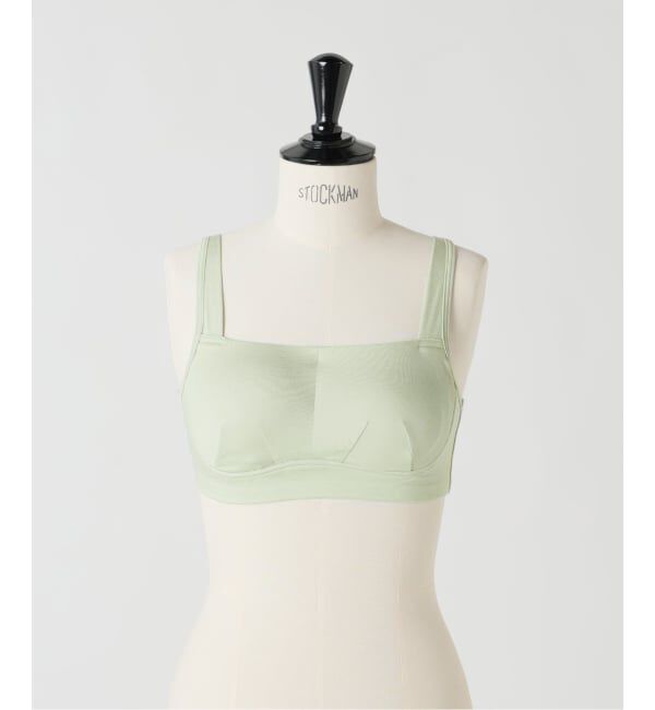 EMILYWEEK「【CALM】ハーフトップブラ（グリーン、グレー）」|インナー|