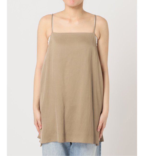 Plage「《追加》fibril linen 混 キャミソール」|キャミソール|