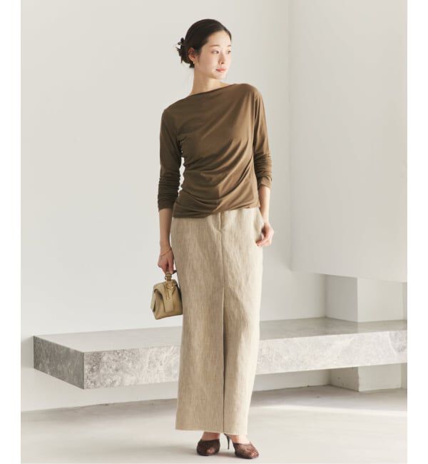 Plage「《予約》Drape プルオーバー」|Tシャツ・カットソー|