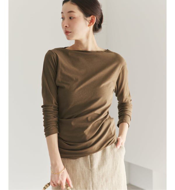 Plage「《予約》Drape プルオーバー」|Tシャツ・カットソー|