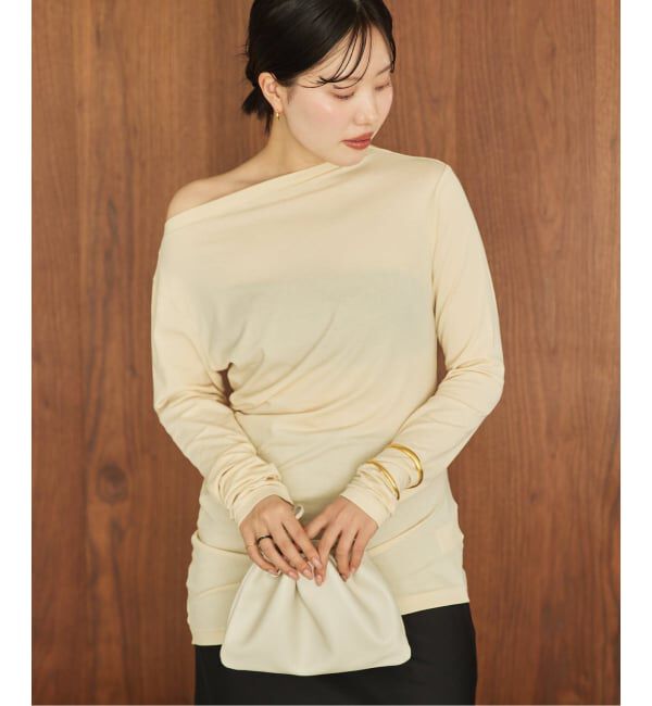 Plage「《予約》Drape プルオーバー」|Tシャツ・カットソー|