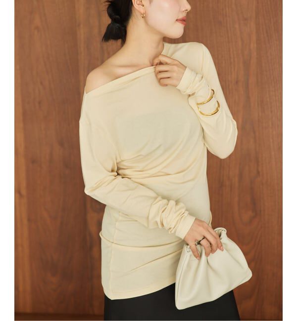 Plage「《予約》Drape プルオーバー」|Tシャツ・カットソー|