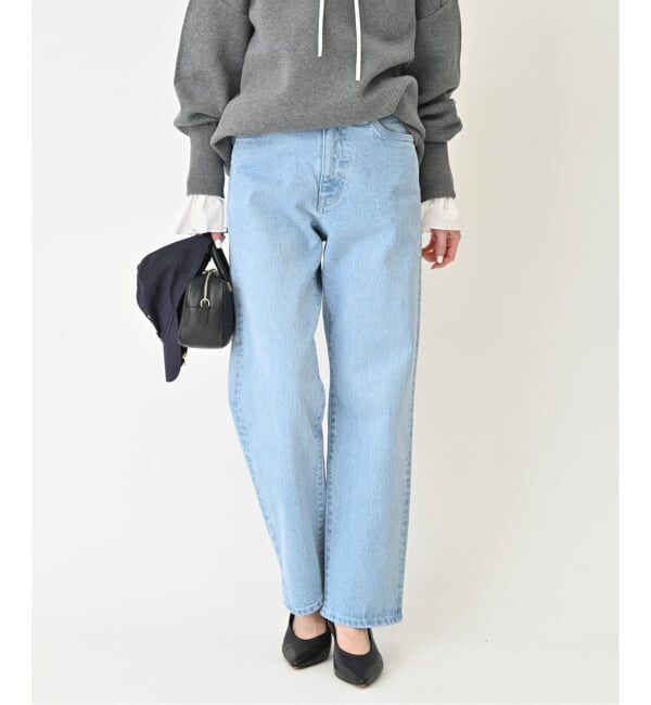 SLOBE IENA「《4サイズ展開/追加8》LE DENIM ストレートデニムパンツ」|デニム|