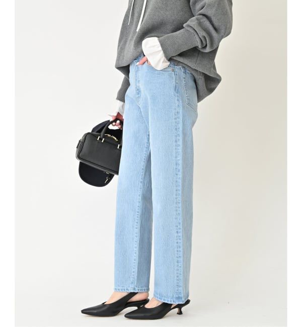SLOBE IENA「《4サイズ展開/追加8》LE DENIM ストレートデニムパンツ」|デニム|