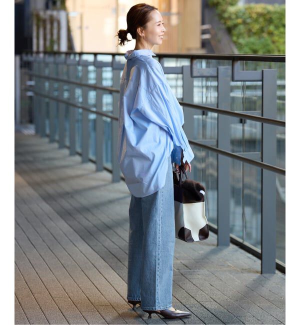 SLOBE IENA「《4サイズ展開/追加8》LE DENIM ストレートデニムパンツ」|デニム|