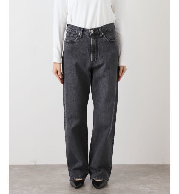 SLOBE IENA「《4サイズ展開/追加8》LE DENIM ストレートデニムパンツ」|デニム|