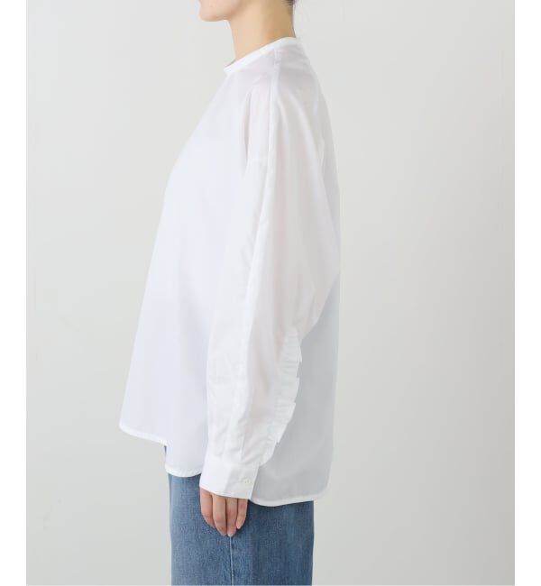 IENA「Maison IENA 別注 Nell/ネル 袖フリルブラウス 252-30300」|シャツ・ブラウス|