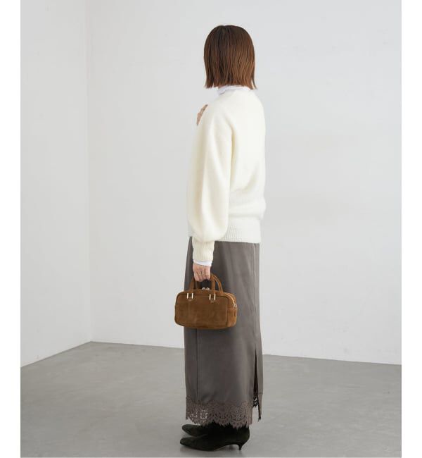 IENA「ピュア カシミヤ ドルマンVネックカーディガン」|カーディガン|