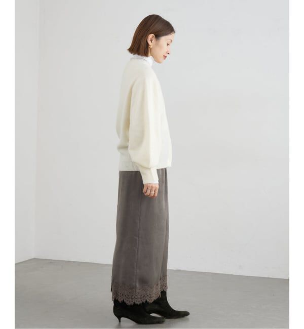 IENA「ピュア カシミヤ ドルマンVネックカーディガン」|カーディガン|