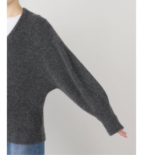 IENA「ピュア カシミヤ ドルマンVネックカーディガン」|カーディガン|