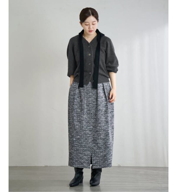 IENA「ピュア カシミヤ ドルマンVネックカーディガン」|カーディガン|