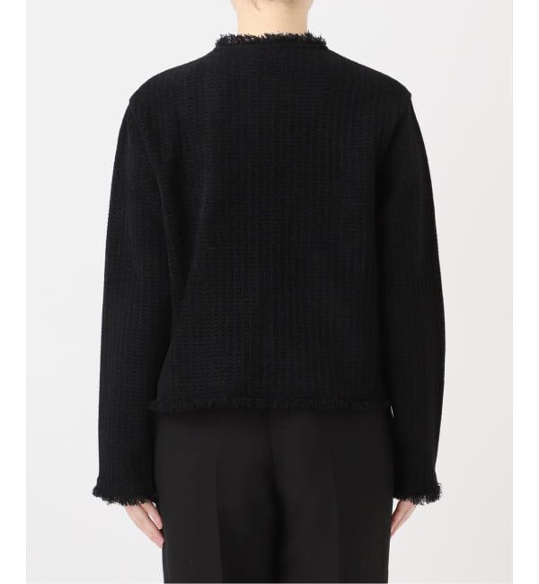 VERMEIL par iena「TWEED KNITジャケット カーディガン」|カーディガン|