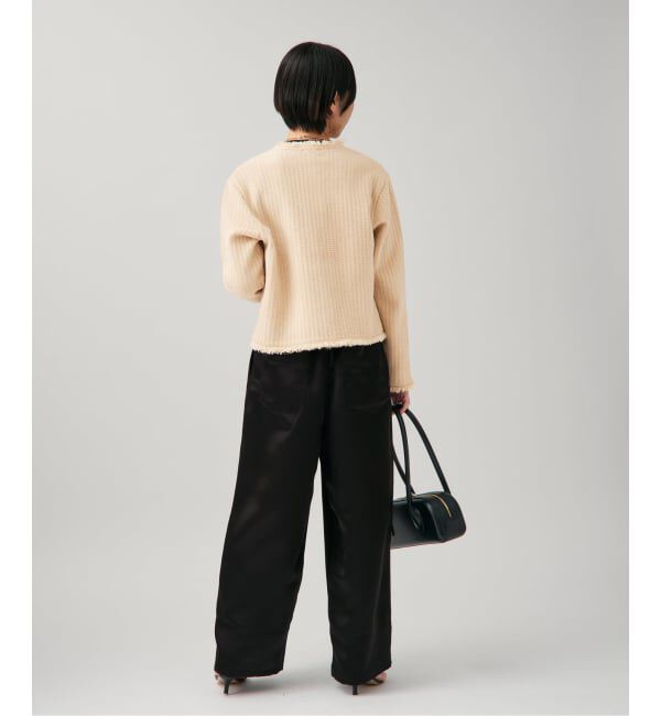 VERMEIL par iena「TWEED KNITジャケット カーディガン」|カーディガン|