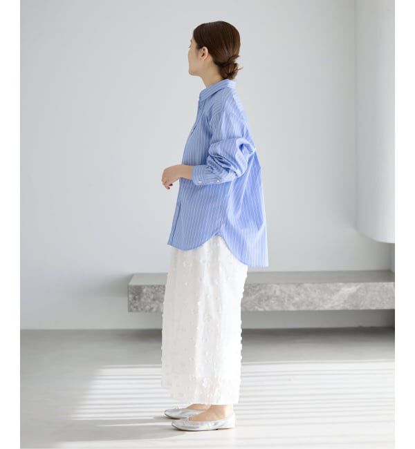 IENA「T/C プレーンシャツ」|シャツ・ブラウス|