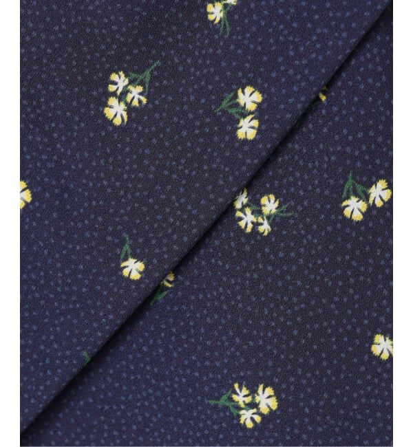 SLOBE IENA「ドットフラワーバイアスワンピース」|ワンピース|