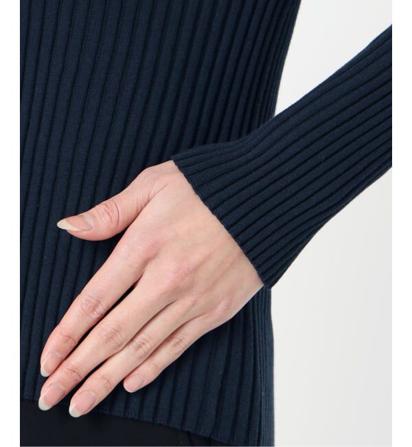 VERMEIL par iena「《追加予約》イタリア糸 RIB Vネックカーディガン」|カーディガン|