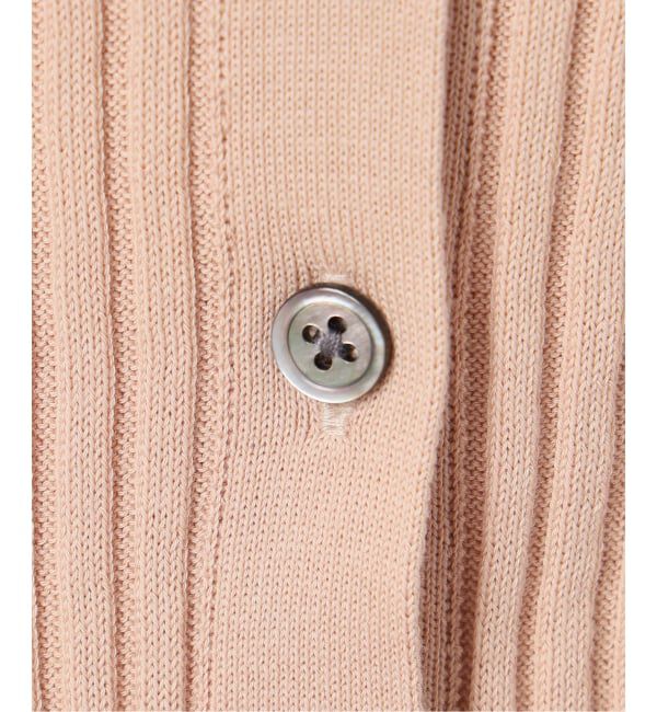 VERMEIL par iena「《追加予約》イタリア糸 RIB Vネックカーディガン」|カーディガン|