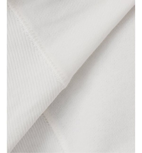 SLOBE IENA「《予約》ミニ裏毛カットオフショートプルオーバー」|Tシャツ・カットソー|