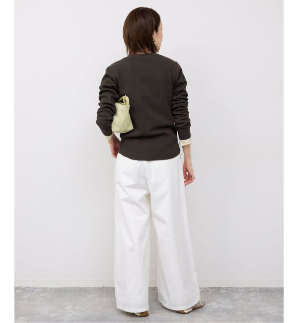 SLOBE IENA「《予約》FAITH/フェイス SLOBE別注 ワッフルカットソー」|Tシャツ・カットソー|