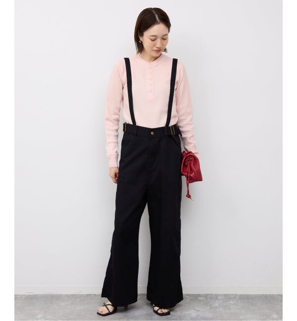 SLOBE IENA「《予約》FAITH/フェイス SLOBE別注 ワッフルカットソー」|Tシャツ・カットソー|