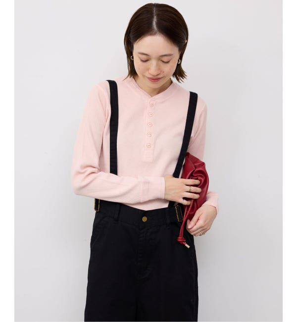 SLOBE IENA「《予約》FAITH/フェイス SLOBE別注 ワッフルカットソー」|Tシャツ・カットソー|