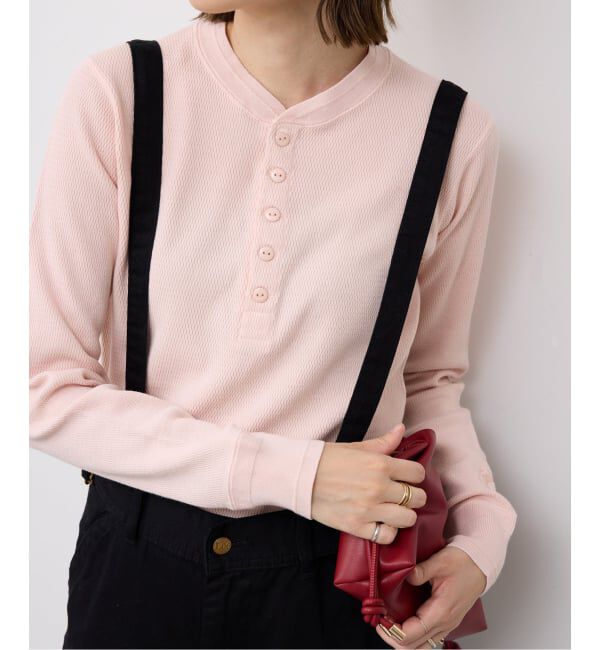 SLOBE IENA「《予約》FAITH/フェイス SLOBE別注 ワッフルカットソー」|Tシャツ・カットソー|