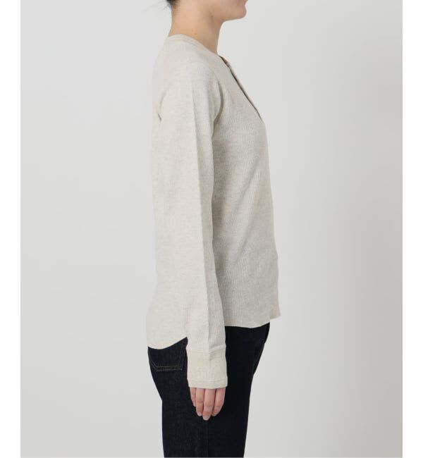 SLOBE IENA「《予約》FAITH/フェイス SLOBE別注 ワッフルカットソー」|Tシャツ・カットソー|