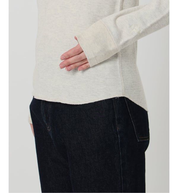 SLOBE IENA「《予約》FAITH/フェイス SLOBE別注 ワッフルカットソー」|Tシャツ・カットソー|